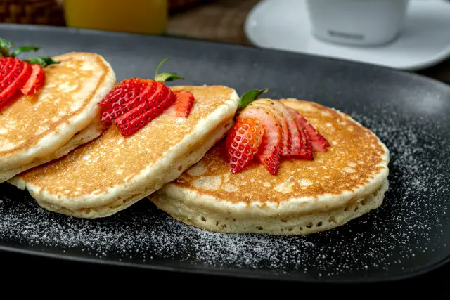Hotcakes del desayuno